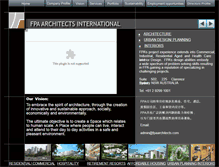 Tablet Screenshot of fpaarchitects.com